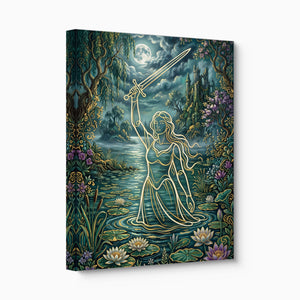 Excalibur Lady Moonlight — excalibur lady moonlight angled flush print