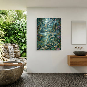 Excalibur Lady Moonlight — excalibur lady moonlight sq outdoor bathroom 1port flush print