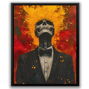 Explosive Skull - Luxury Wall Art