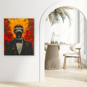 Explosive Skull - Luxury Wall Art