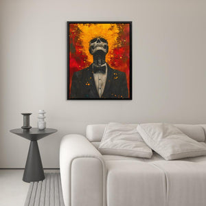 Explosive Skull - Luxury Wall Art