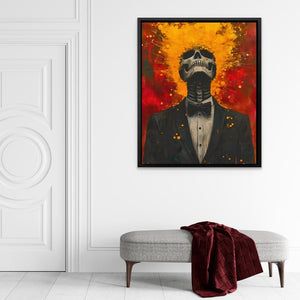 Explosive Skull - Luxury Wall Art