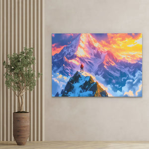 Extreme Mountaineering - Luxury Wall Art