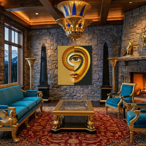 Eye Bauhaus Curves — Eye Bauhaus Curves Weird Egyptian Room Port 337