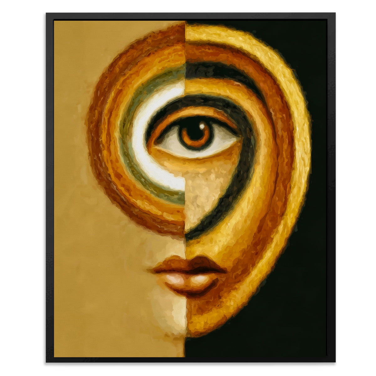 Eye Bauhaus Curves — Eye Bauhaus Curves Front Facing Portrait2 73