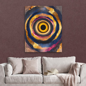 Eye Golden Rings — Eye Golden Rings Reading Couch Burgundy Walls copy 290