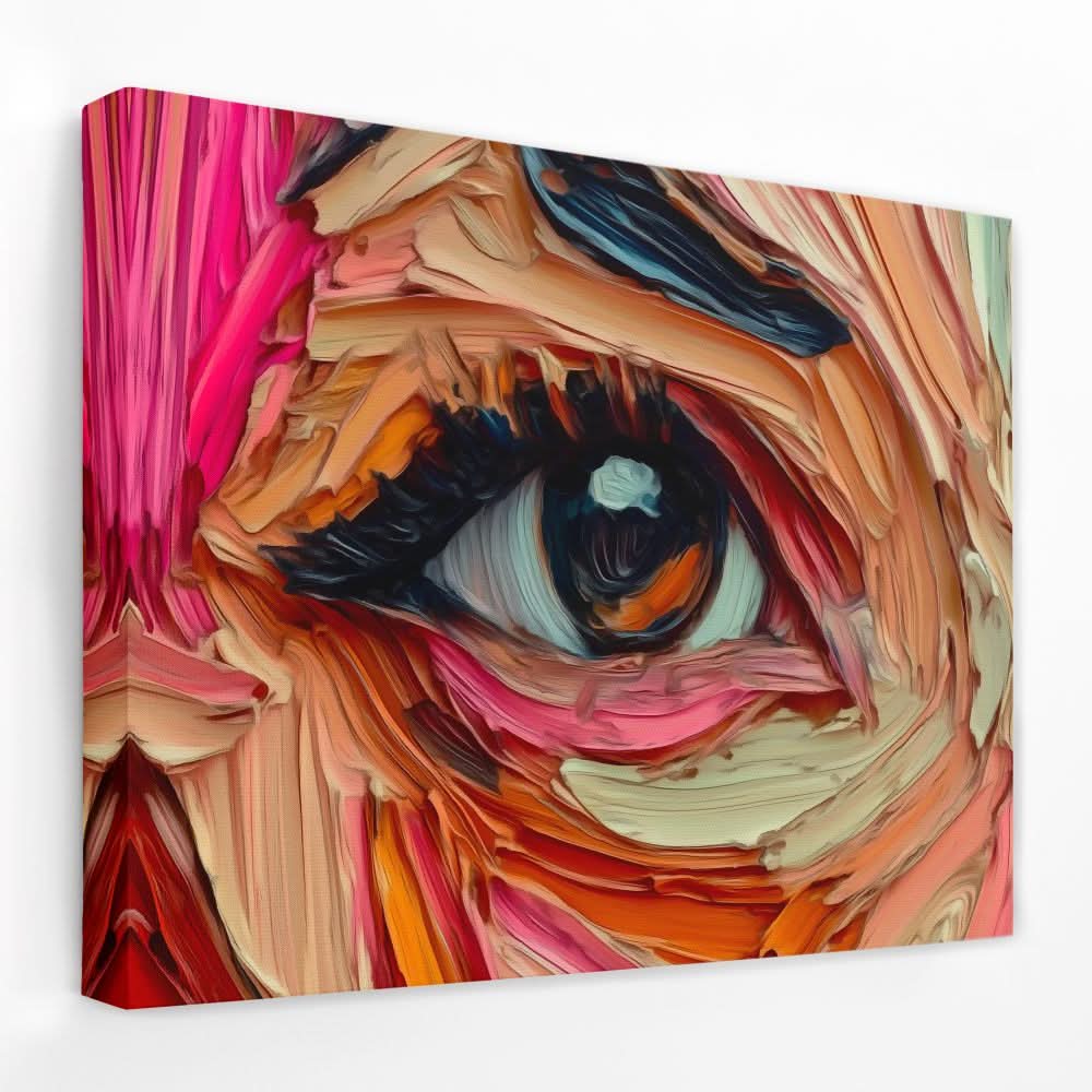 Eye of a Feminism - Eye Canvas Wall Art