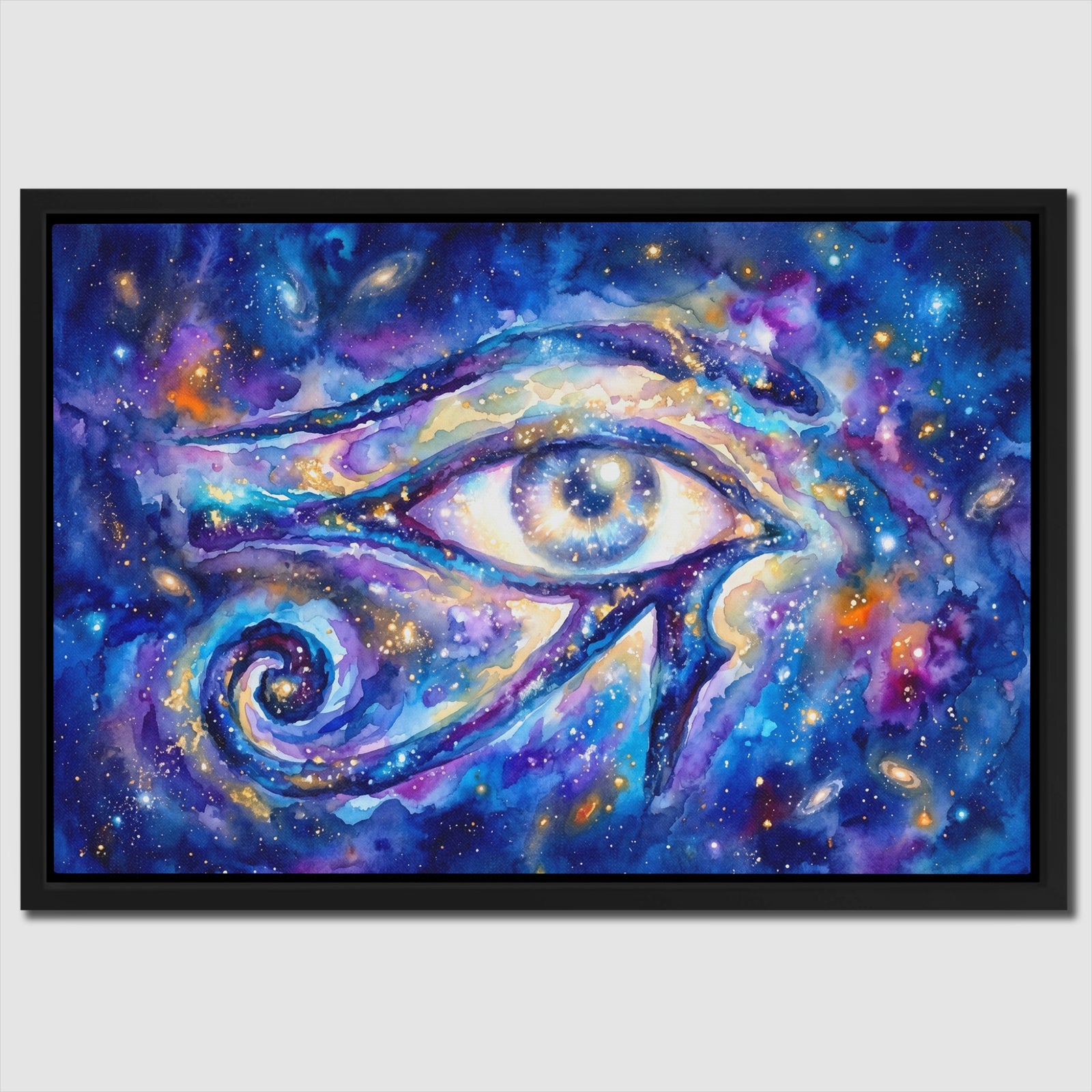 Eye Of Horus Starry canvas wall art