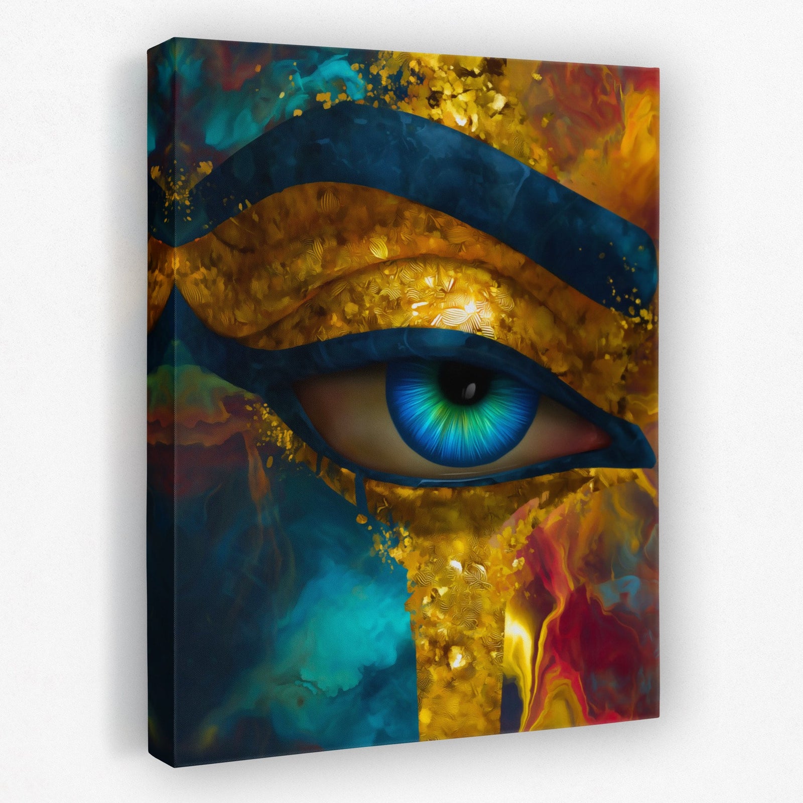 Eye's Liquid Awakening - Luxury Wall Art
