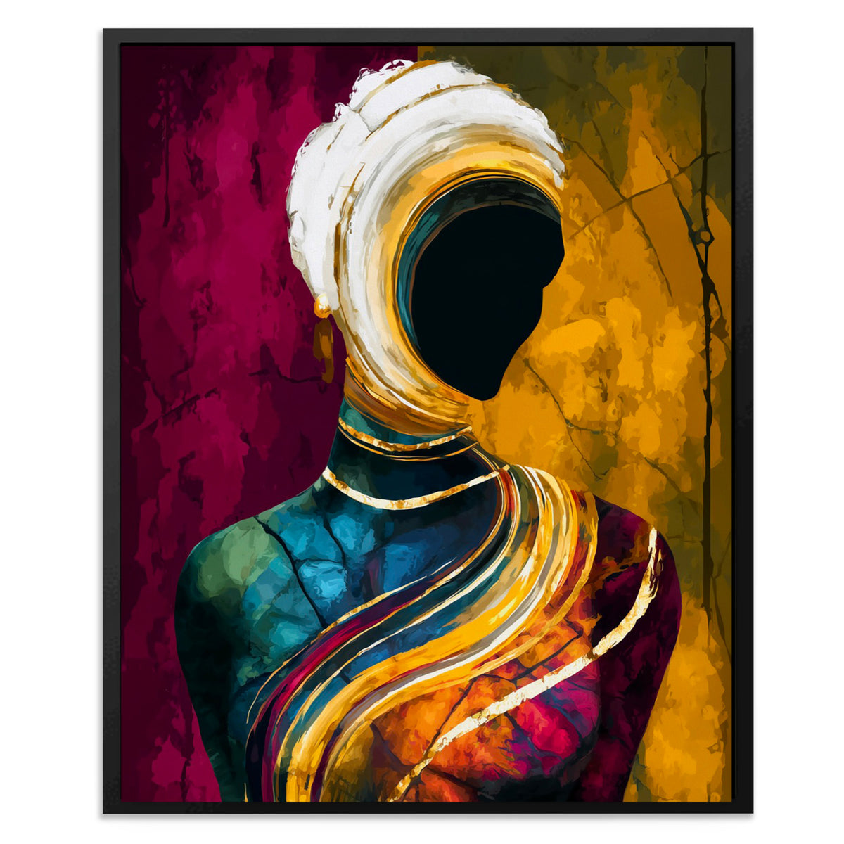 Faceless Golden Dreamer