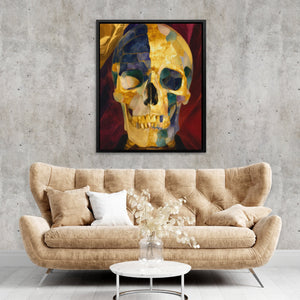 Faceted Death Portrait - Luxury Wall Art