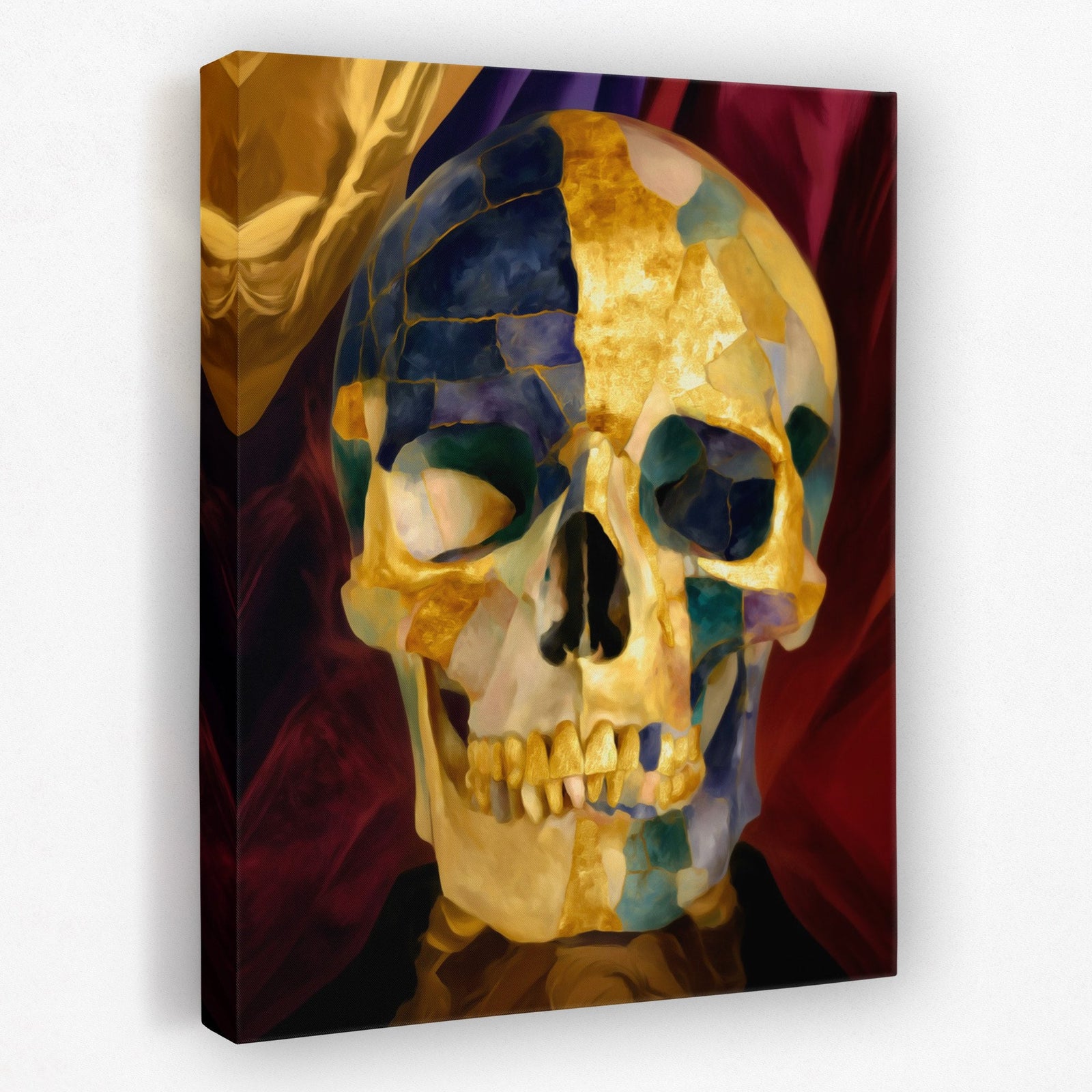 Faceted Death Portrait - Luxury Wall Art