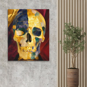 Faceted Death Portrait - Luxury Wall Art