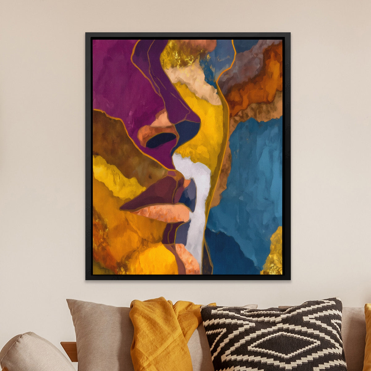 Facial Expression Minimalist — Facial Expression Minimalist Orange Room Zoom 220