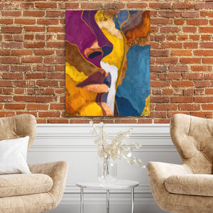 Facial Expression Minimalist — Facial Expression Minimalist Two Chairs and Brick Wall 316