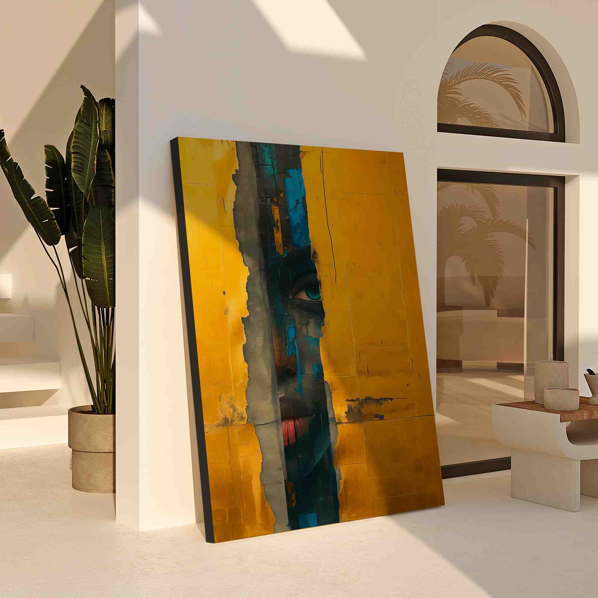 Facing the Beneath - Luxury Wall Art