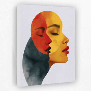 Facing Thought - Luxury Wall Art