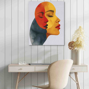 Facing Thought - Luxury Wall Art