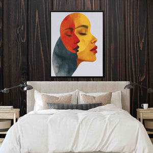 Facing Thought - Luxury Wall Art