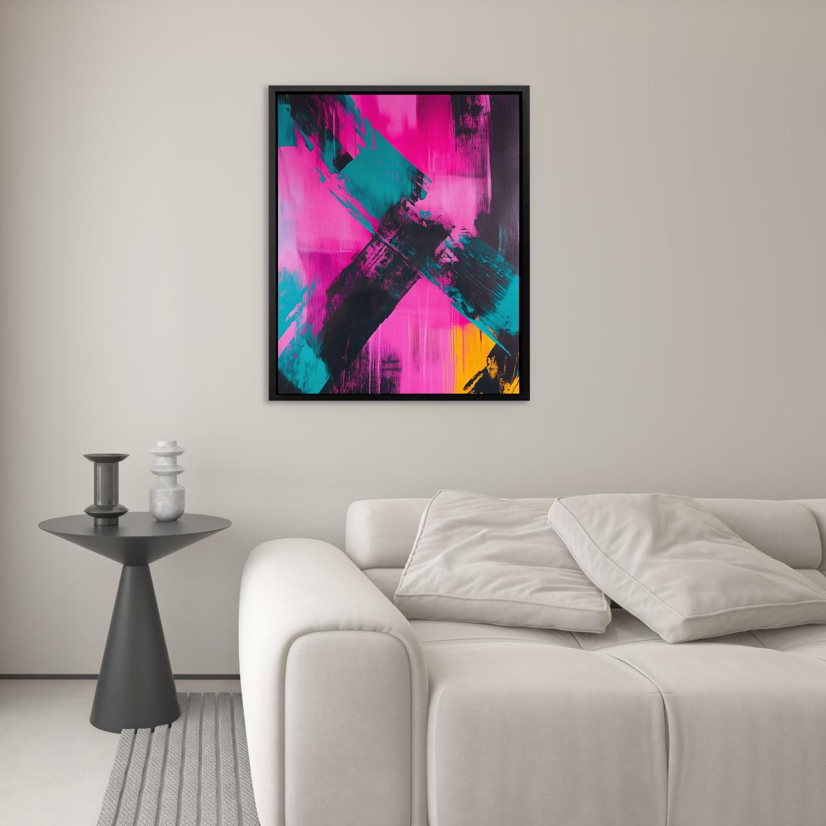 Faded Cross - Luxury Wall Art