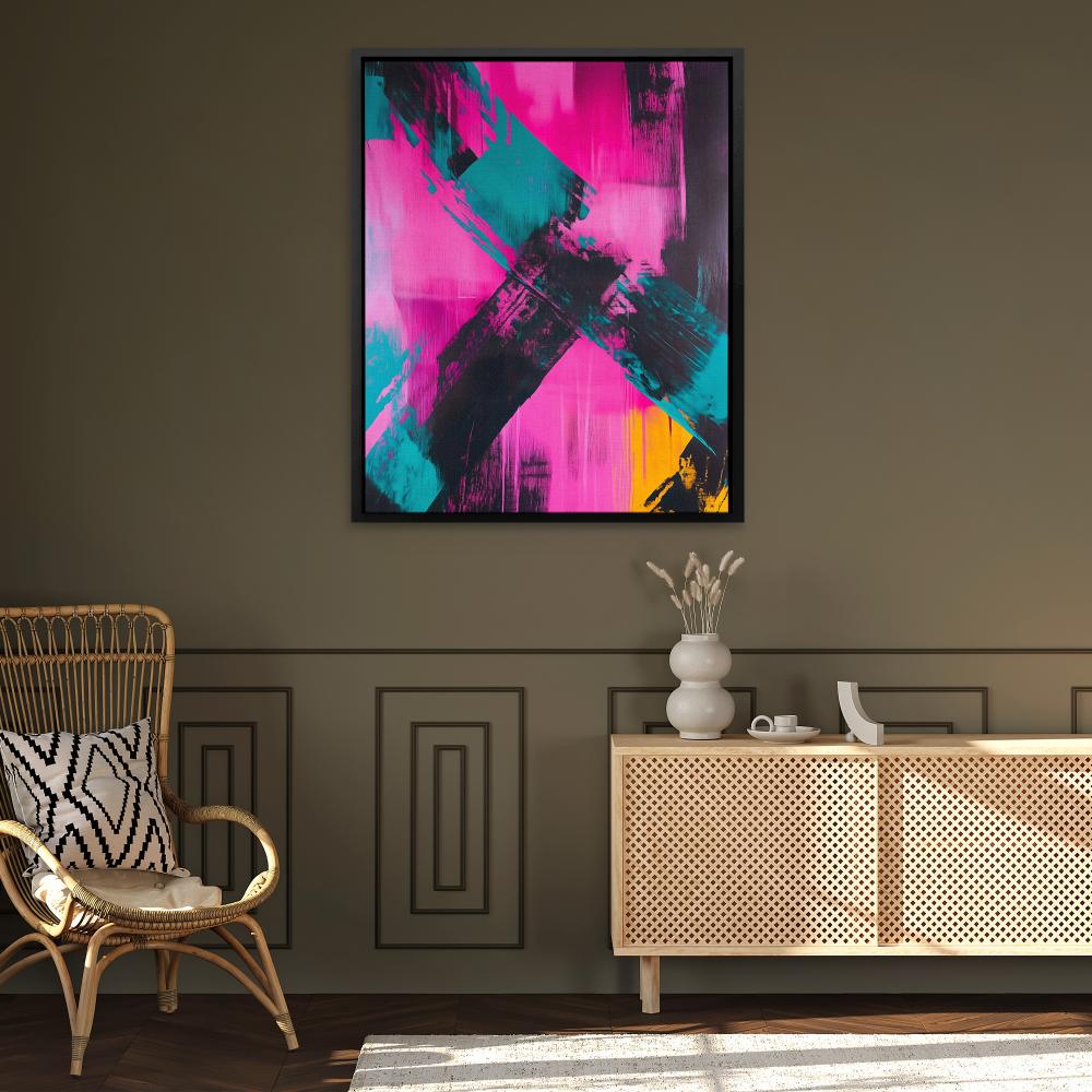 Faded Cross - Luxury Wall Art