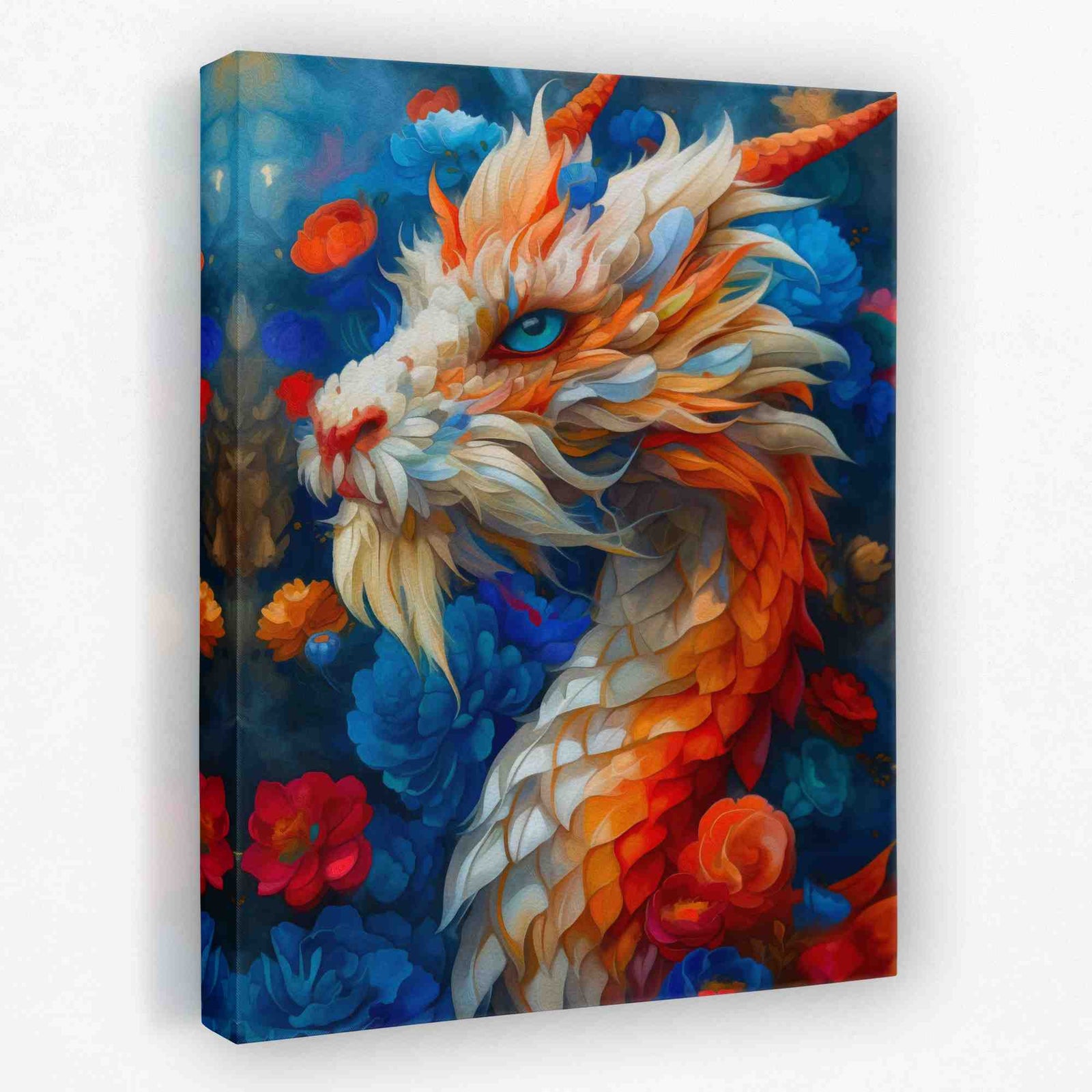 Fairytale Dragon - Chinese Canvas Wall Art