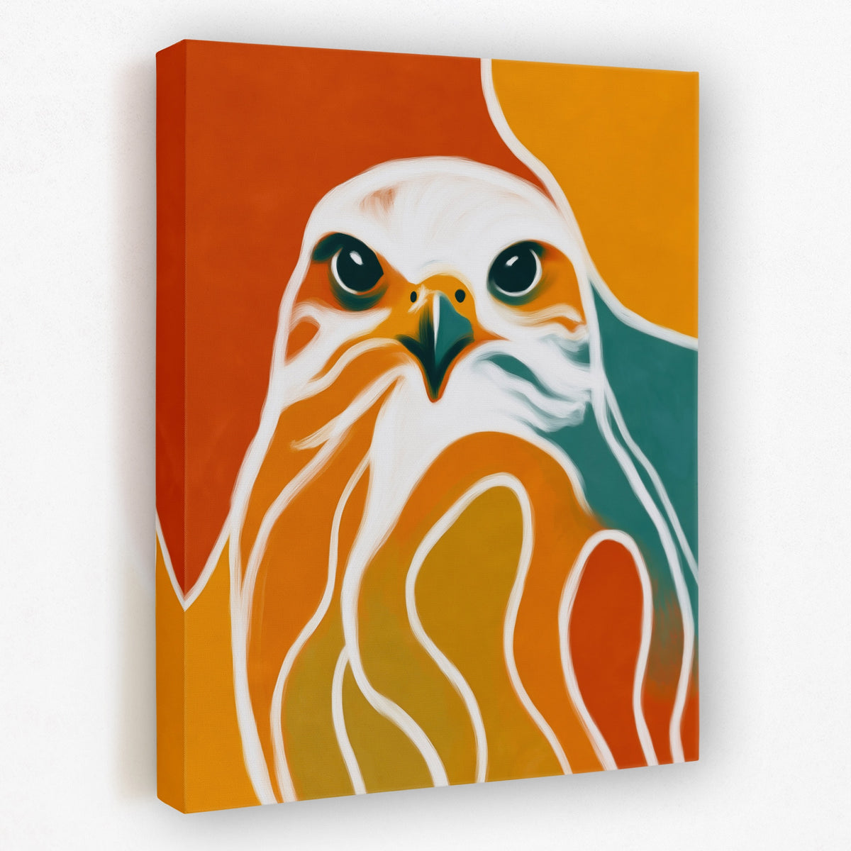 Falcon Ochre Minimalist — Falcon Ochre Minimalist Portrait   Side View   Mirror 269