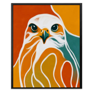 Falcon Ochre Minimalist — Falcon Ochre Minimalist Front Facing Portrait2 77