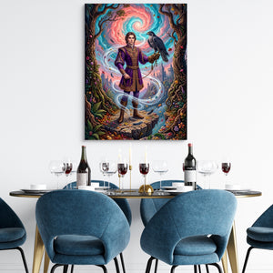 Falconer's Cloud Summit — falconer's cloud summit sq dining room tables 1port flush print