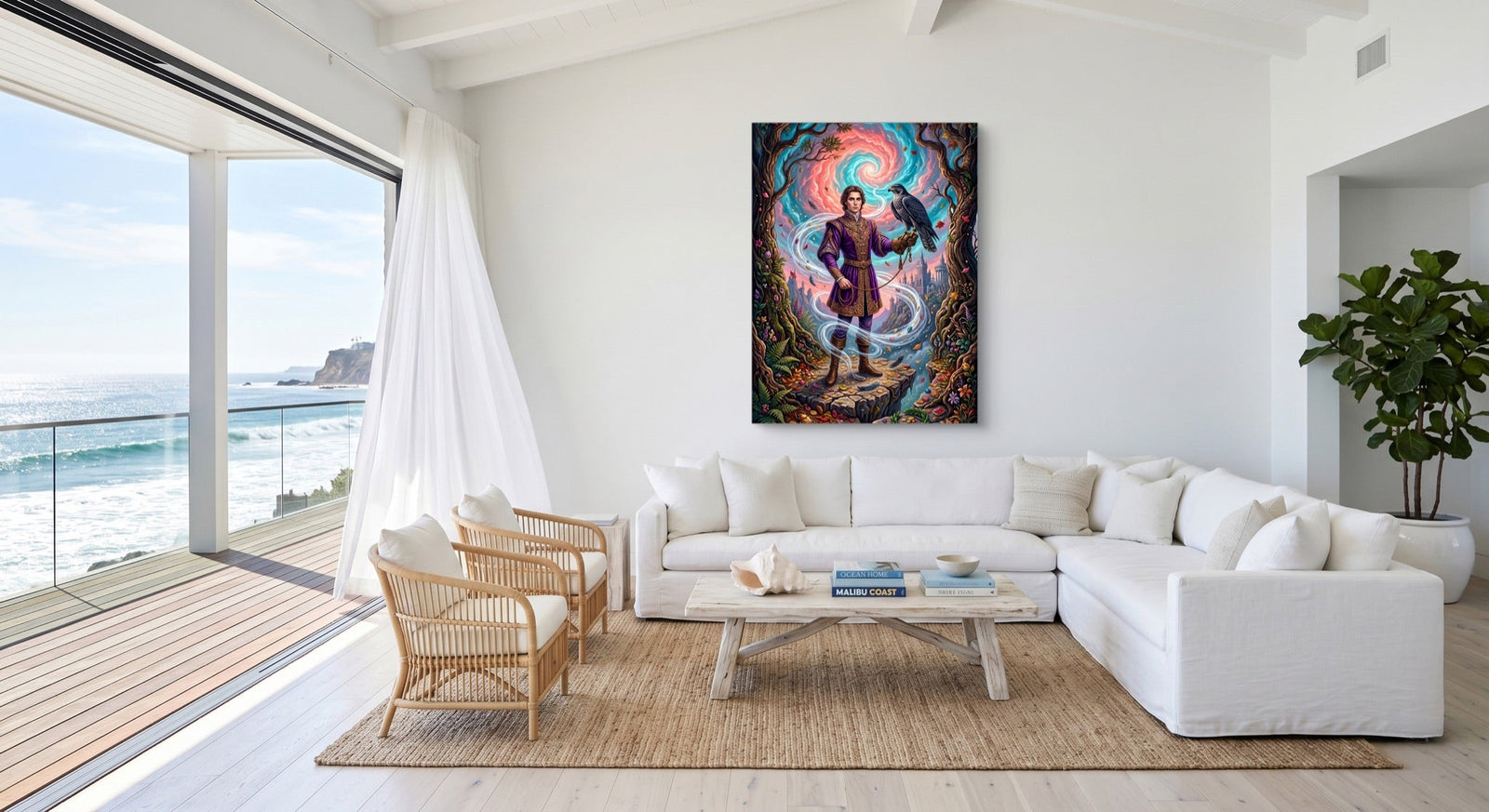 Falconer's Cloud Summit - Luxury Wall Art