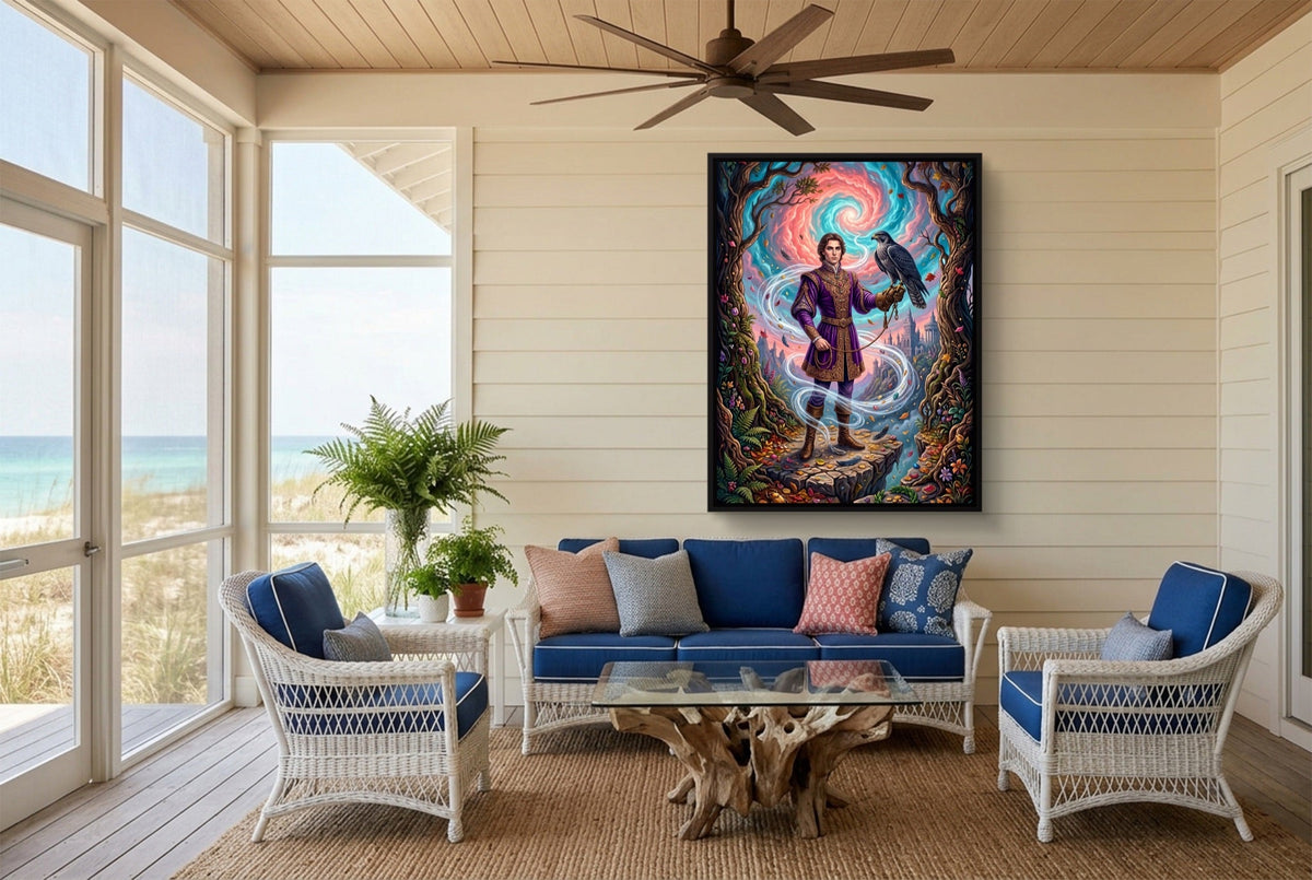 Falconer's Cloud Summit - Luxury Wall Art