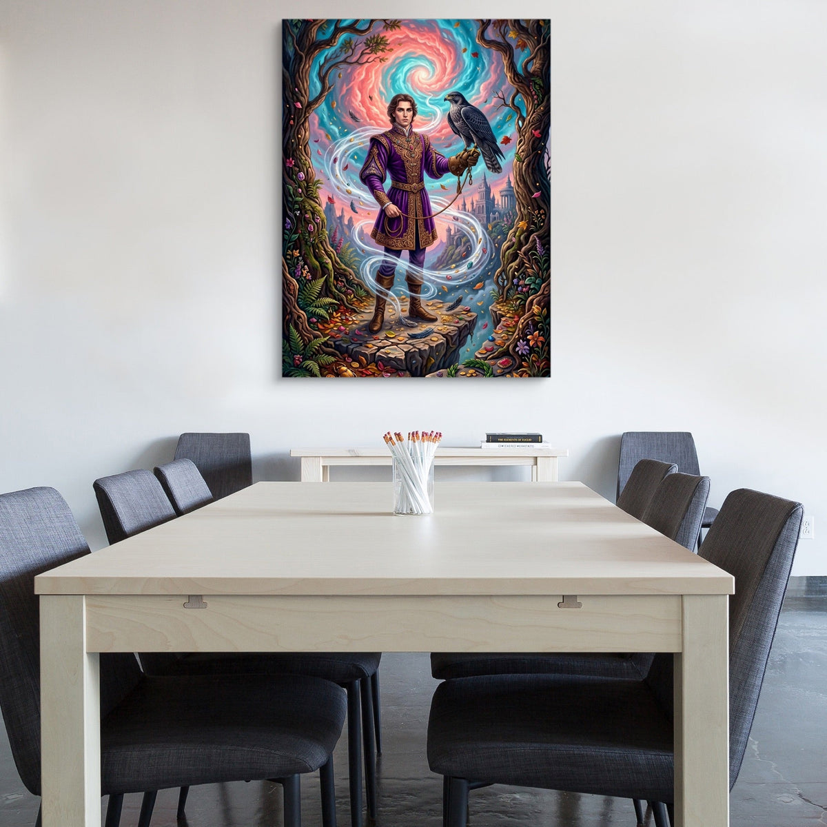 Falconer's Cloud Summit - Luxury Wall Art