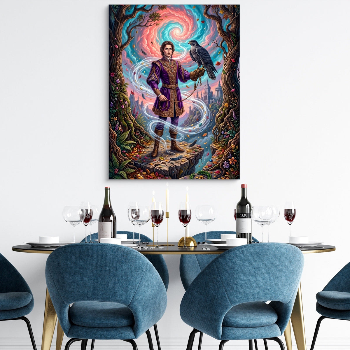 Falconer's Cloud Summit - Luxury Wall Art