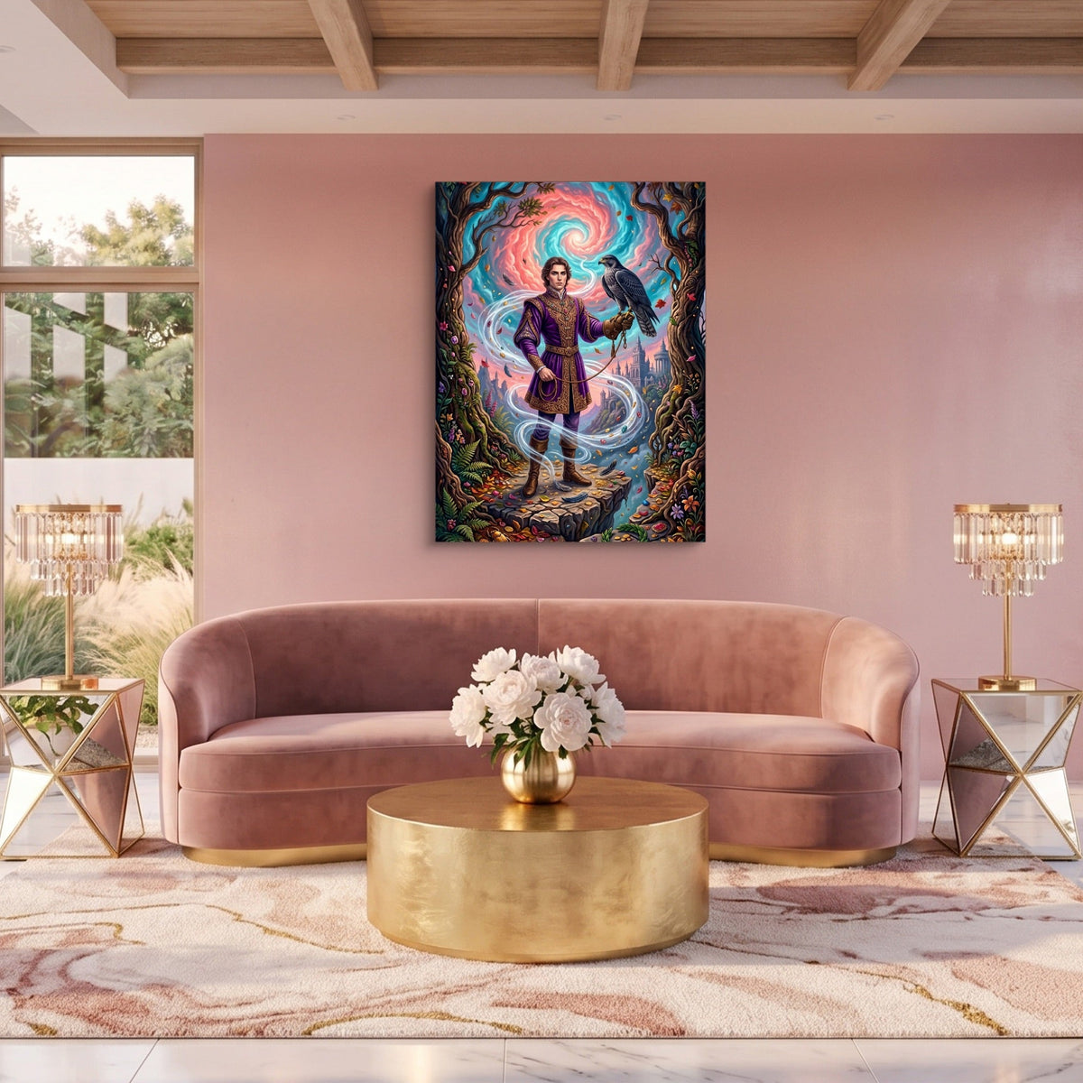 Falconer's Cloud Summit - Luxury Wall Art