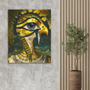 Falcon's Divine Eye - Luxury Wall Art