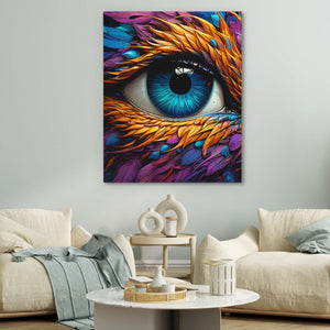 Falcon's Gaze - Luxury Wall Art