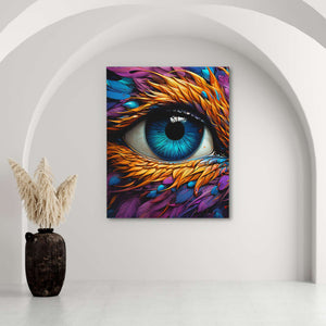 Falcon's Gaze - Luxury Wall Art