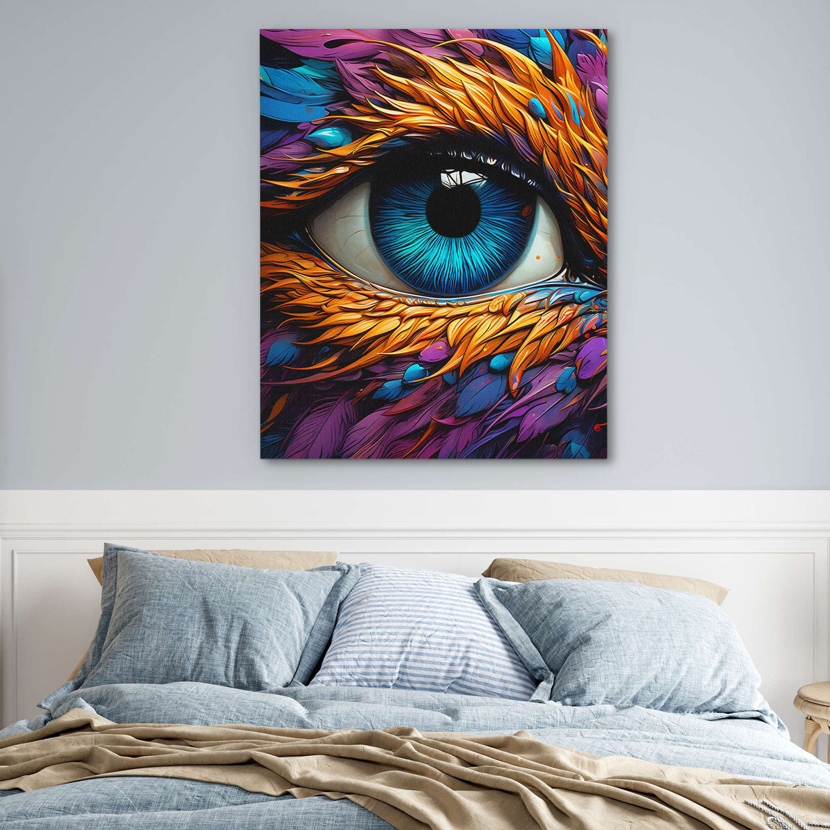 Falcon&#39;s Gaze - Luxury Wall Art