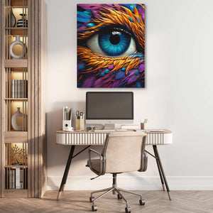 Falcon's Gaze - Luxury Wall Art