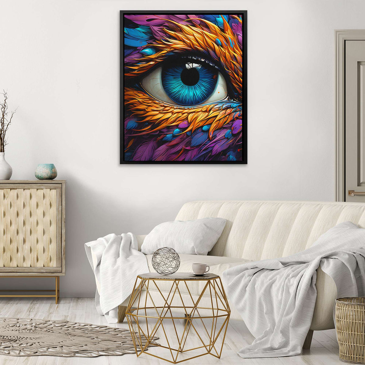 Falcon&#39;s Gaze - Luxury Wall Art