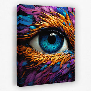 Falcon's Gaze - Luxury Wall Art