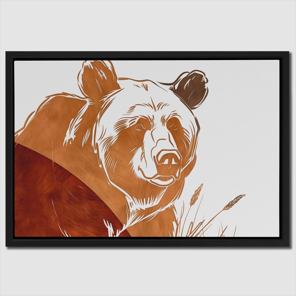 Fall Bear - Luxury Wall Art