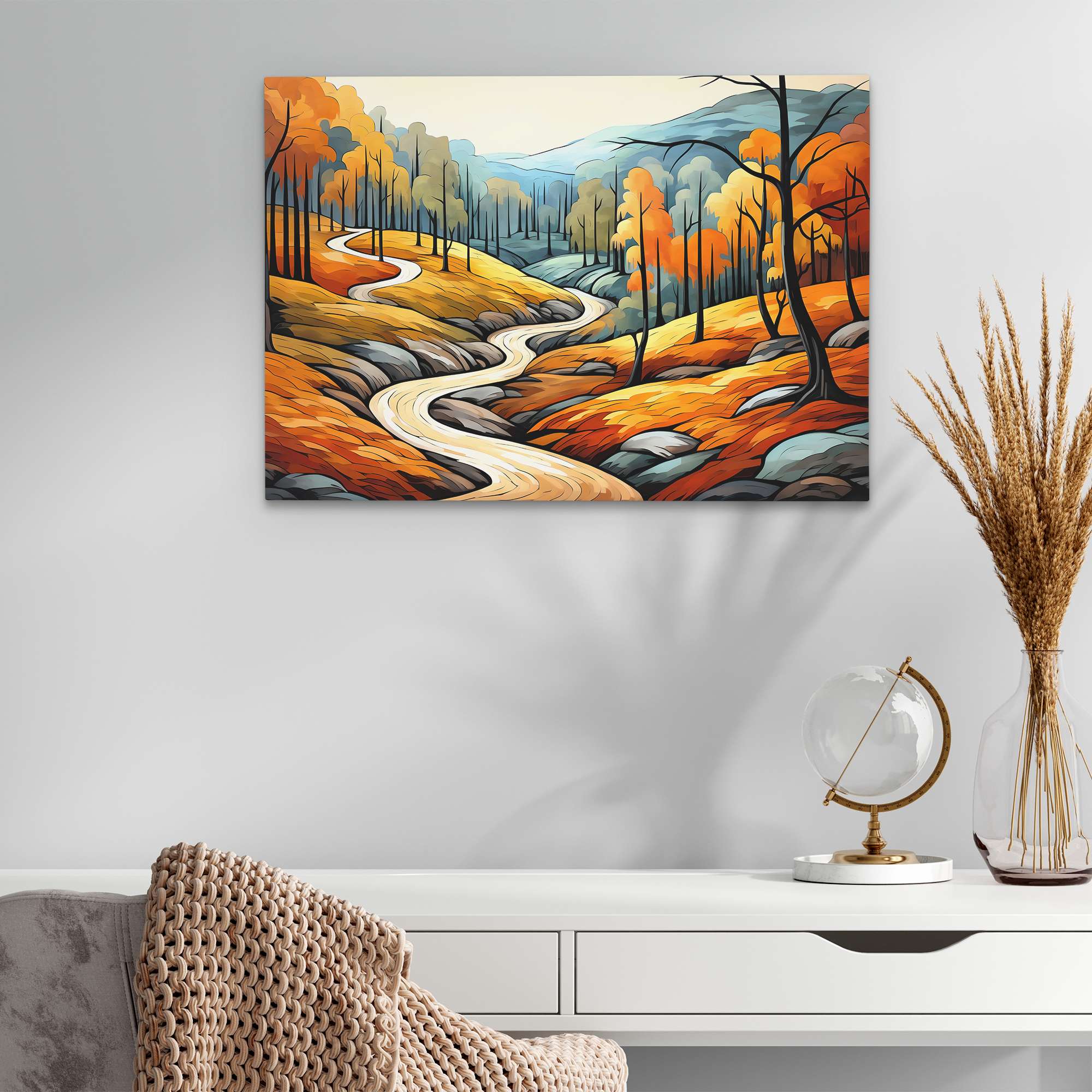 Fall Stream - Luxury Wall Art