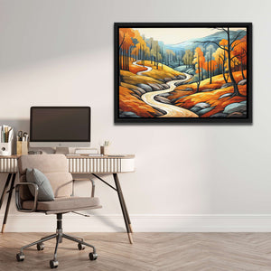 Fall Stream - Luxury Wall Art