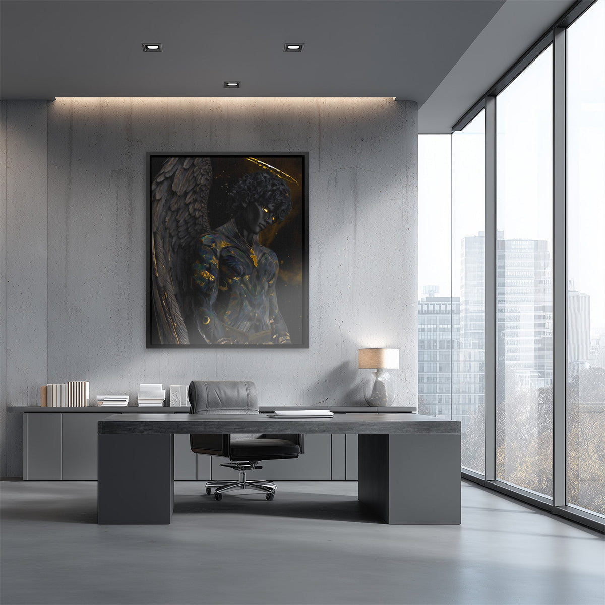 Fallen Angel's Halo - Luxury Wall Art