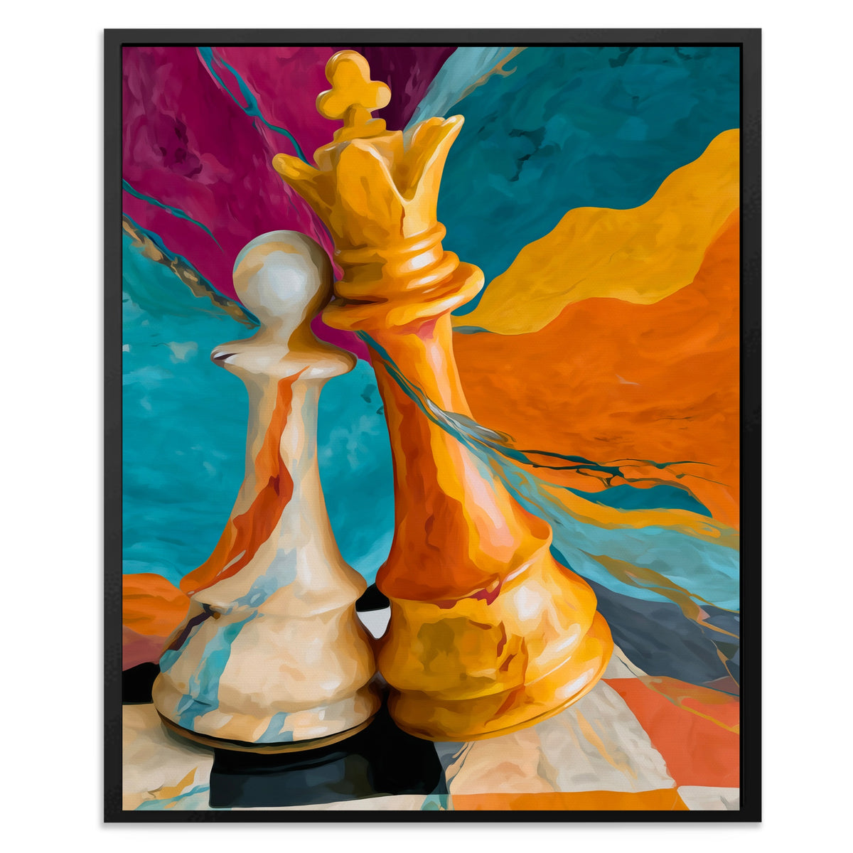 Fallen King Checkmate — Fallen King Checkmate Front Facing Portrait2 78