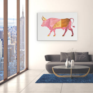 Fancy Bull - Luxury Wall Art