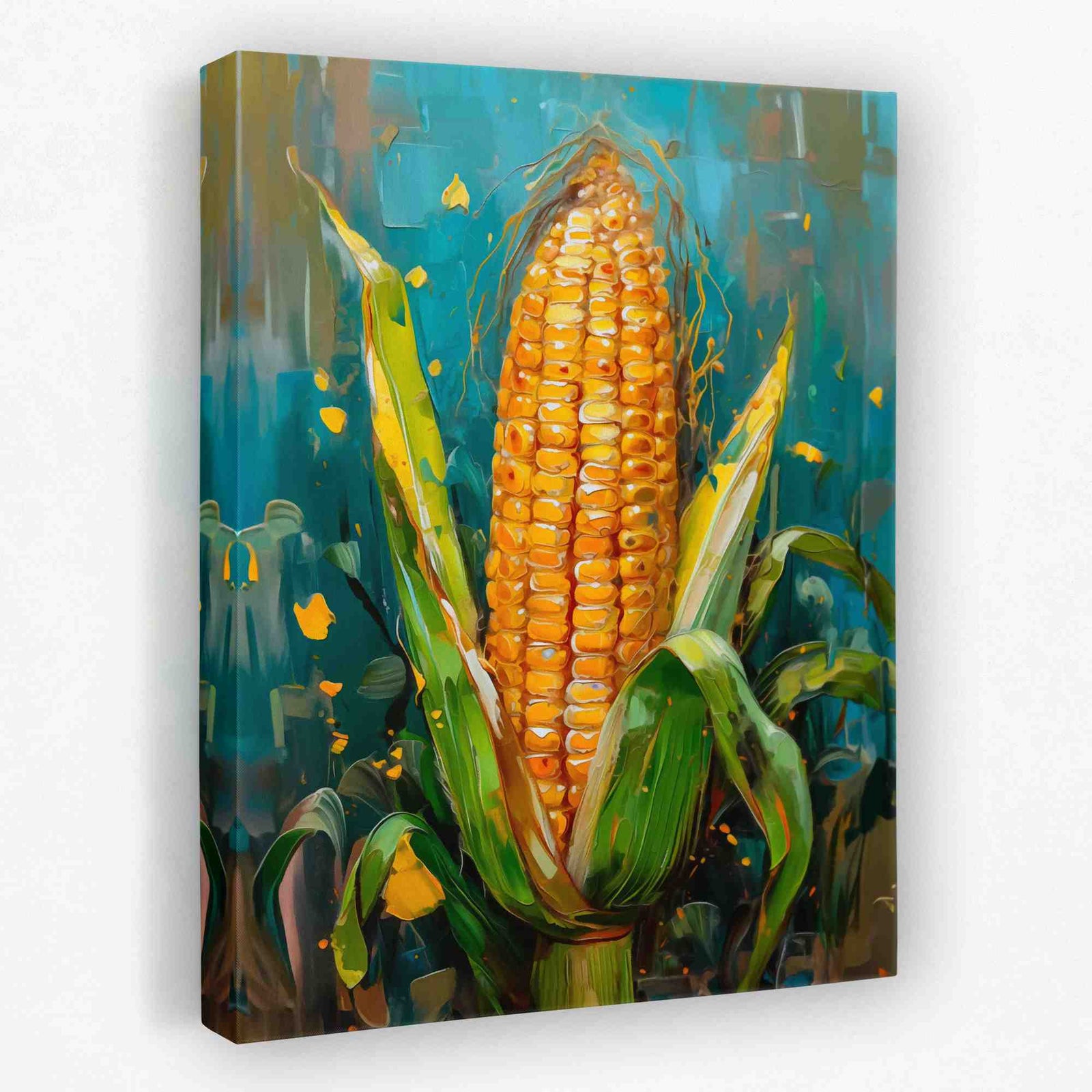 Farm Corn - Corn Canvas Wall Art