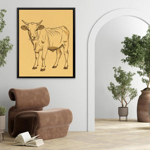 Farm Cow - Luxury Wall Art