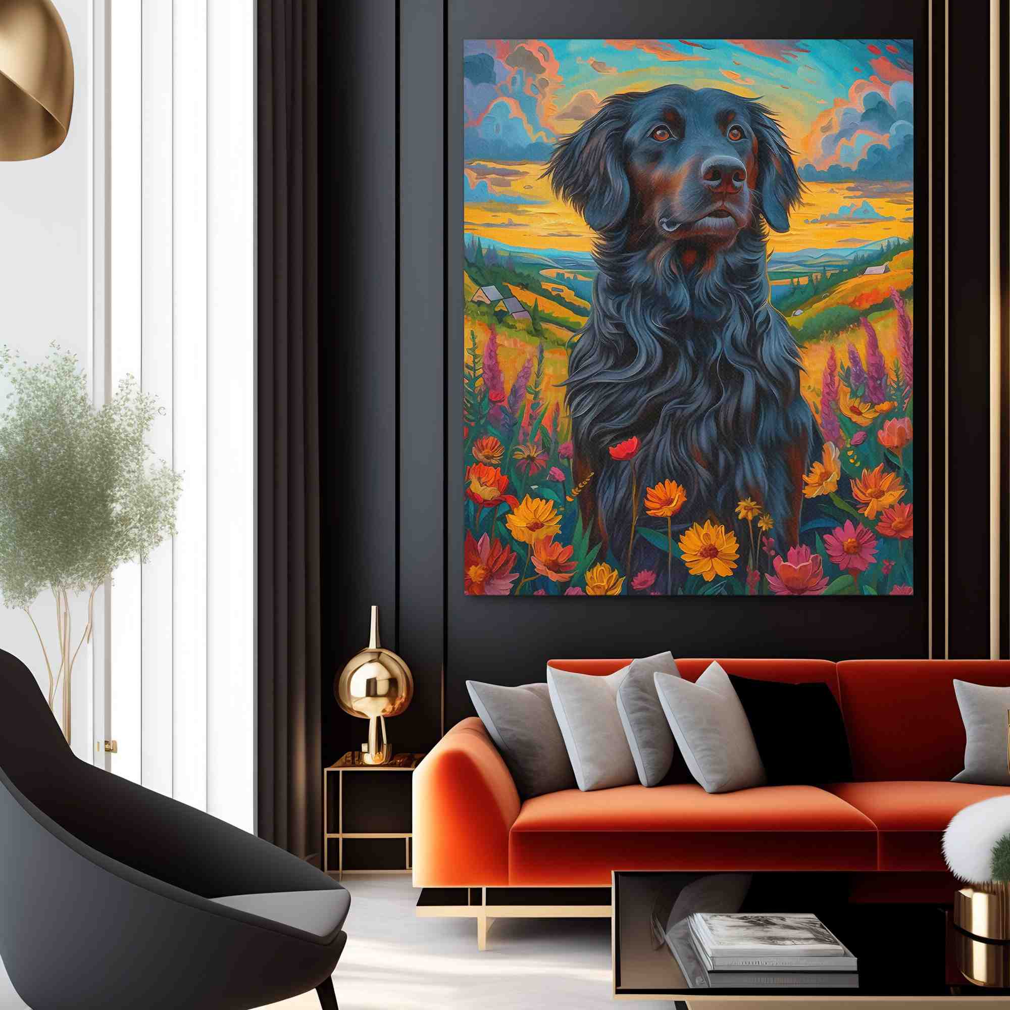 Farm Labrador - Luxury Wall Art